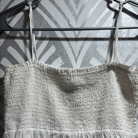 Seafolly White Tiered Sundress Maxi - Picture 2 of 6